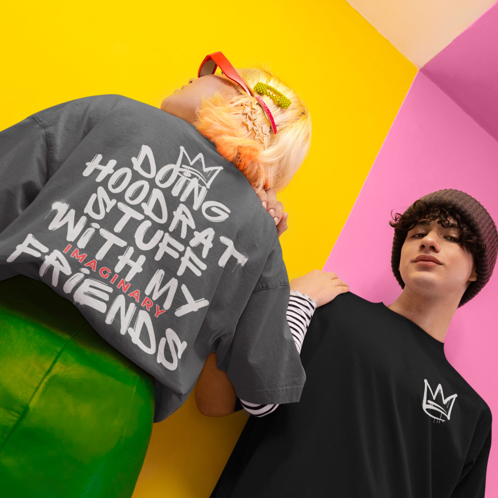 Hood (Imaginary) Friends Unisex Cotton Tee